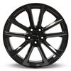 Rtx Alloy Wheel, Arai 17x7 5x114.3 ET42 CB67.1 Gloss Black 082012